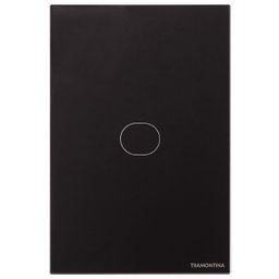 Interruptor Touch Wi-Fi Smart Tramontina Preto com 1 Canal - 3 Interruptor Touch Wi-Fi Smart Tramontina Preto com 1 Canal - 3