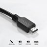 CABO HDMI 2.0 4K 30AWG COBRE PURO 3 METROS - PHM20-3 - 3