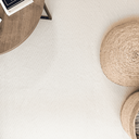 Ver imagem 4 de Tapete Sala Quarto Grande 2,50 X 3,00m Chevron Rústico Cru Artesanal 100% Algodão Antiderrapante