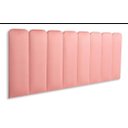 Ver imagem 2 de Cabeceira Queen Estofada Modulada Veludo Rosê Bms