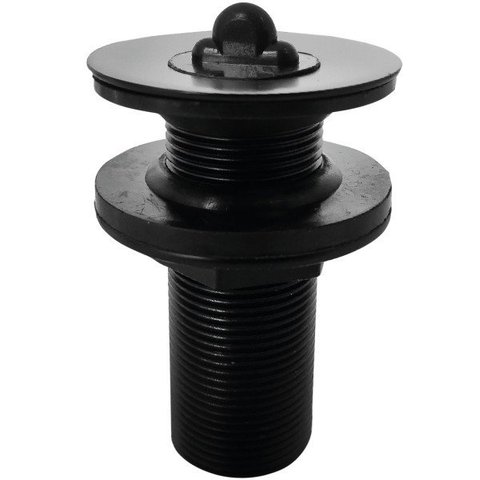 Valvula Preta 7/8 Inox Banheiro Ralo Lavatorio  Pia Louça Cuba preto