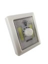 Ver imagem 5 de Luminária Quadrada 2 Led Sobrepor Liga/desliga Dimmer