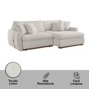 Ver imagem 5 de Sofá Cama Retrátil e Reclinável Inova 210 Cm Braço 15 Cm Meu Sofá Online