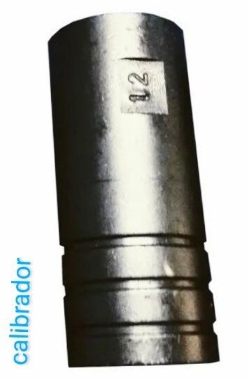 Calibrador para cartucho de metal calibre 20 - 2