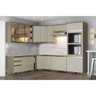 Cozinha Modulada Completa Connect 11 Peças (4 Armários + 4 Balcões + 1 Paneleiro + 2 Complementos - 4
