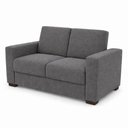 Ver imagem 1 de Sofá Namoradeira 3 Lugares 200cm Cinza Chumbo Linho Online Confort