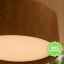 Ver imagem 7 de Lustre Pendente Madeira Redondo 60cm Mel