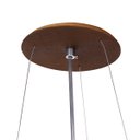 Ver imagem 3 de Lustre Pendente Madeira Redondo 60cm Mel