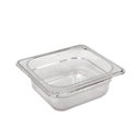 Ver imagem 2 de Conj 4 Cuba Gastronômicas em Policarbonato Gn 1/6x65 Mm 900 Ml sem Tampa Sb