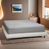 Base Cama Box Queen Size 173cm Orgânica Napoli Bouclê Bege Claro - 5
