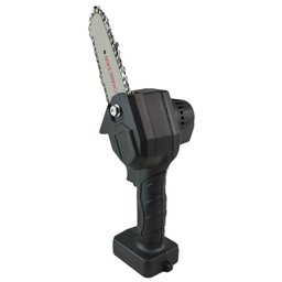Mini Motoserra Eletrica Portatil De Mao 600W Corta Rapido 24v Galhos Madeira Jardim Bambu Lenha - 13