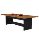 Ver imagem 1 de Mesa de Jantar Grande para 8 Lugares 220cm Retangular Moderna