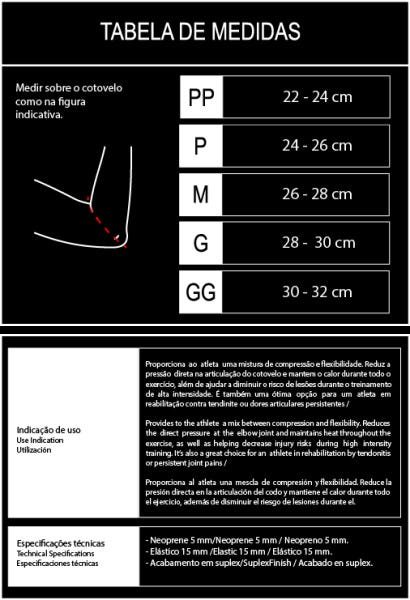 Cotoveleira Alta Performance - War - (Par) M - 2