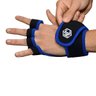 Luva Bear Claw com Punho - Preto com Azul (Par) M - 1