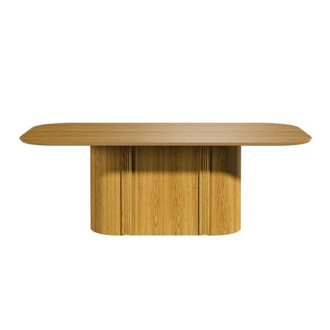 Mesa de Jantar 8 Lugares sem Vidro 220cm Kalina Carvalho