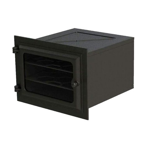 Forno de Ferro com Vidro - Modelo Libaneza 51x45,5x30,5 cm