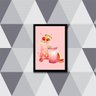 Quadro Decorativo Ilustração Sucos Naturais Rosa - 2