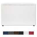 Ver imagem 1 de Puff Baú Banqueta Retangular Organizar e Decorar Suede 60cm Branco