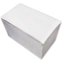 Ver imagem 5 de Puff Baú Banqueta Retangular Organizar e Decorar Suede 60cm Branco