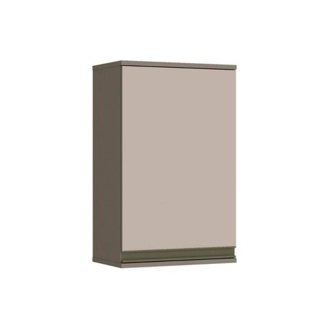 Módulo Cozinha Henn Connect Armário c/ 1 Porta Duna/Cristal