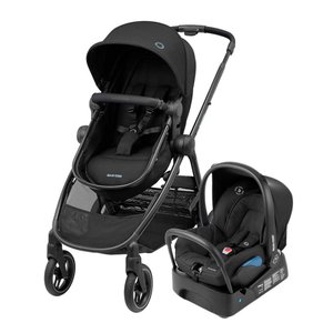 Carrinho Travel System Anna³ Maxi-cosi Trio com Base - Preto