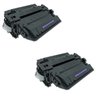 Kit 2x Toner Compatível Ce255x 55x P3015 P3010 M521 12,5k Novo - Preto - 2