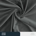 Ver imagem 4 de Sofá 2 Lugares 180cm Coin Courino Preto | Veludo Cinza - Sallar Home