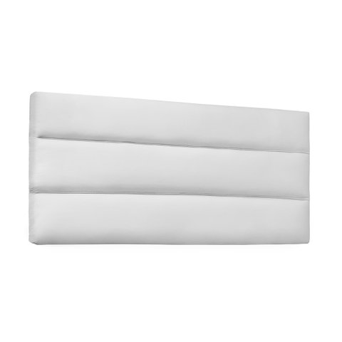 Cabeceira Painel La Italiana Para Cama Box Casal 140 cm Corino - D’Rossi - Branco