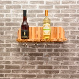 Adega para Vinhos e Espumantes com Suporte para Taças - 3