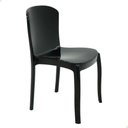 Ver imagem 4 de Kit 6 Cadeiras Tramontina Anna em Polipropileno Preto 92028-009