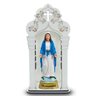 Oratório Capela de Parede com Imagem Nossa Senhora das Graças Branco 34 cm FORNECEDOR 14 1910 - 1