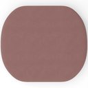 Ver mais imagens de Kit 2 Puffs Decorativos Orgânico para Living Quarto 70cm Doha W01 Suede Rosê - Lyam Decor