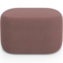 Ver imagem 6 de Kit 2 Puffs Decorativos Orgânico para Living Quarto 70cm Doha W01 Suede Rosê - Lyam Decor