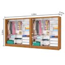 Ver imagem 5 de Closet Casal Duplo Dubai 06 Portas 06 Gavetas com Espelhos Premium Carioca Móveis
