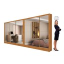 Ver imagem 3 de Closet Casal Duplo Dubai 06 Portas 06 Gavetas com Espelhos Premium Carioca Móveis