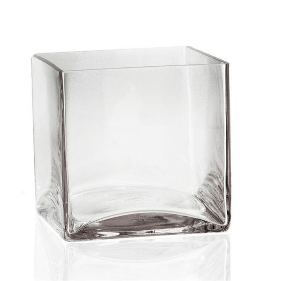 Vaso de Vidro Transparente M