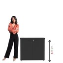 Ver imagem 6 de Armário Baixo para Escritório PE40 com 2 Portas Pivotantes Preto