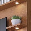 Ver imagem 2 de Home para TV Home para TV Ate 70 200cm MDP com LED Freijó Cinza Fosco Colibri Móveis