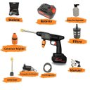 Ver imagem 4 de Lavadora de Alta Pressão sem Fio Portátil 48v Bateria Recarregável para Carros Motos e Quintais