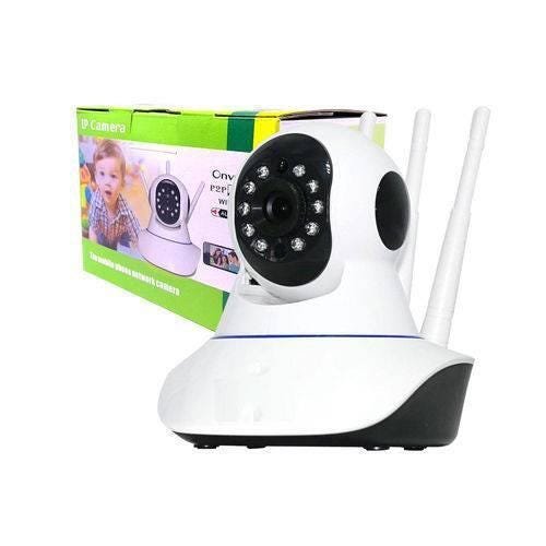Câmera IP 3 Antenas Wireless sem Fio Wifi HD Sensor Noturno - 4