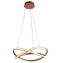 Ver imagem 5 de Pendente Nodo Rose Gold (d)50cm (a)15cm 1x36w 3000k 1188lm Led