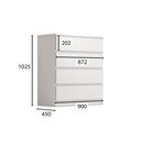 Ver imagem 3 de Cômoda para Quarto 4 Gavetas - Valore-Branco - Móveis Novo Horizonte