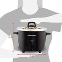 Ver imagem 7 de Elite Gourmet Panela Elétrica de Arroz 10 Xícaras com Panela Inox (preta)
