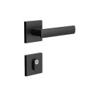 Ver imagem 1 de FECHADURA EXTERNA MAÇANETA QUADRADA PRETO FOSCO 3F 740E/117