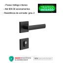 Ver imagem 3 de FECHADURA EXTERNA MAÇANETA QUADRADA PRETO FOSCO 3F 740E/117