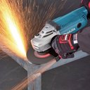 Ver imagem 2 de Esmerilhadeira Angular 180mm 2200w Metal 8500 Rpm com Chave de Pino Punho Lateral Ga7020 220v Makita