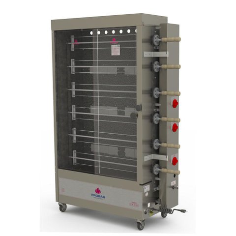 Assador de Carne Rotativo Progás 60 Kg Gás Pr-631unstyle Bivolt