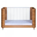 Ver imagem 3 de Berço/mini Cama Pé De Meia Madeira Grades Brancas + Colchão