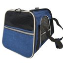 Ver imagem 5 de Bolsa Transporte Cao Cachorro Gato Pet Faixa Refletiva Animal de Estimaçao Pequeno Porte Onibus Carr