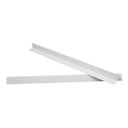 Ver imagem 6 de 10 Cantoneiras L PVC 20 x 20 x 1,5mm x 3,0m para Acabamentos na Cor Branca